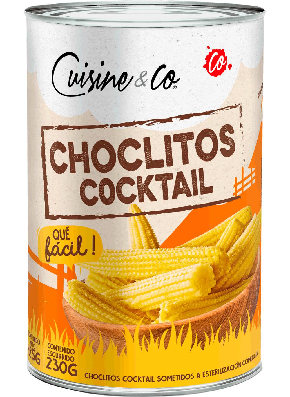 Cuisine & Co · Choclito cócktail (450 g)