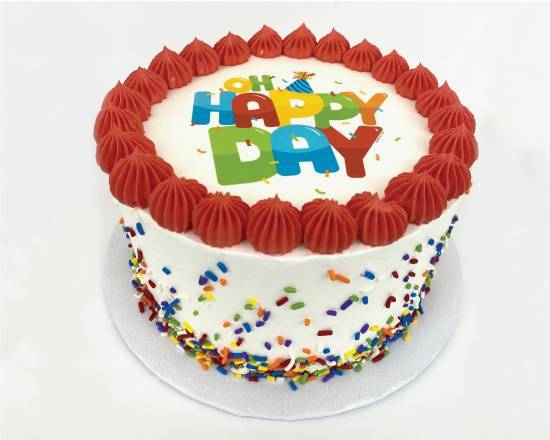 Oh Happy Day Froyo Cake