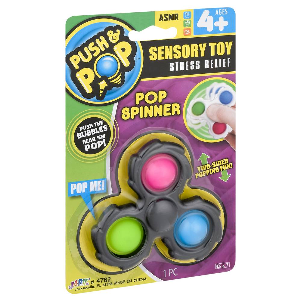 JA-RU Sensory Toy Stress Relief Pop Spinner