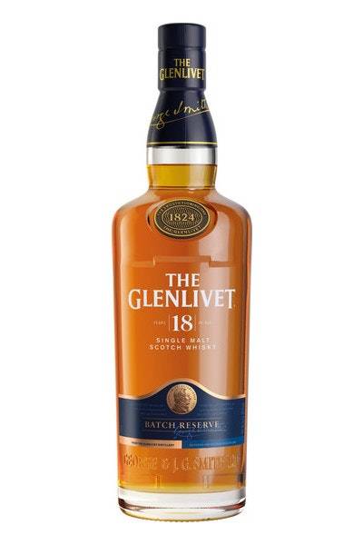 The Glenlivet Aged 18 Years Single Malt Scotch Whisky (750 ml)
