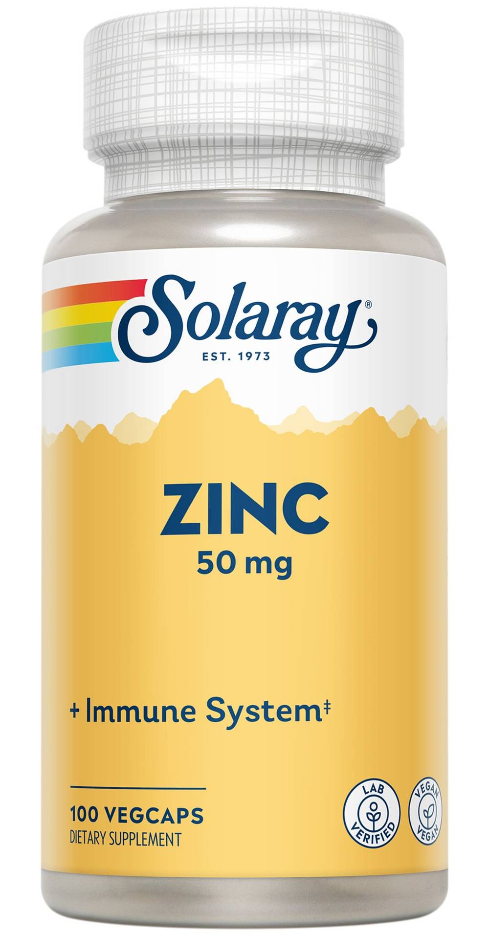 Zinc - Full Range Amino Acid Chelate - 50 Mg (100 Capsules)