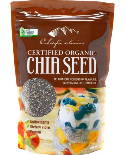 Chef's Choice Chia Seeds (500g)