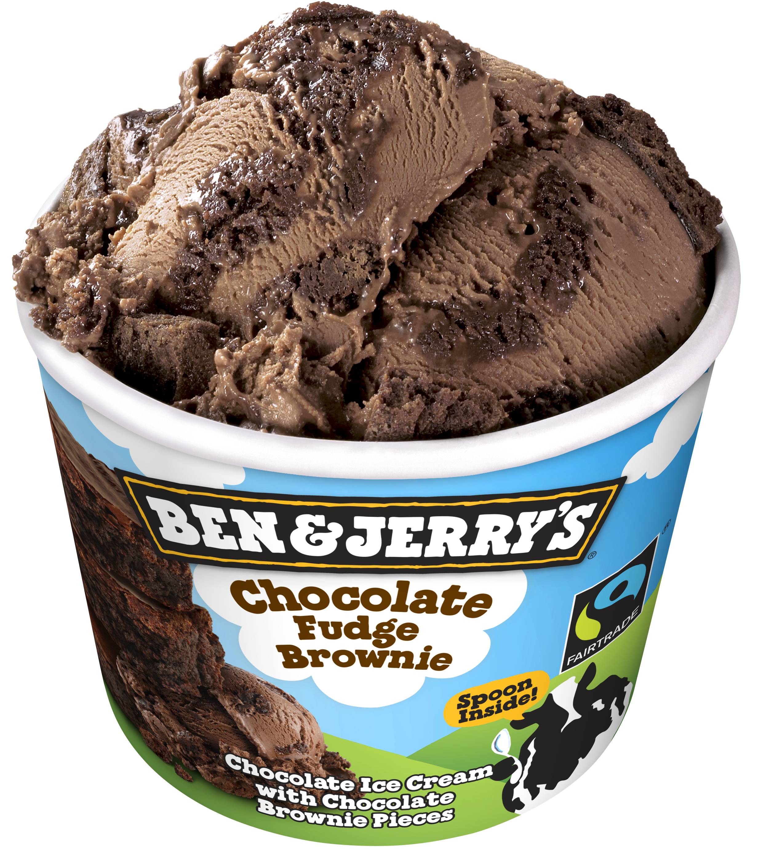 Glace Ben & Jerry chocolat fudge brownie 🍫