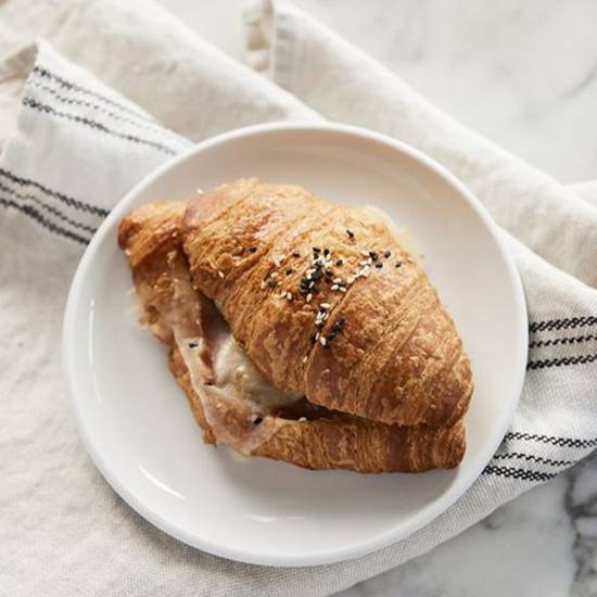 Ham & Cheese Croissant with Dijon Mustard