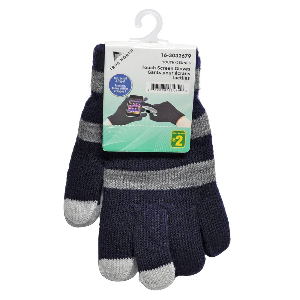 Boys Texting Gloves With Lbrushed Int