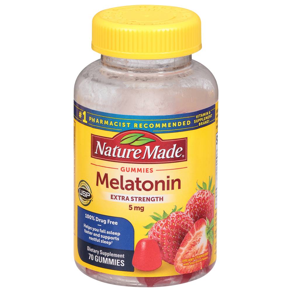 Nature Made Melatonin Dreamy Strawberry Gummies