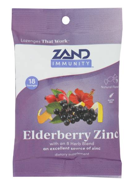 Zand Elderberry Zinc Lozenges
