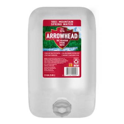 Arrowhead 100% Mountain Spring Water (2.5 gal)