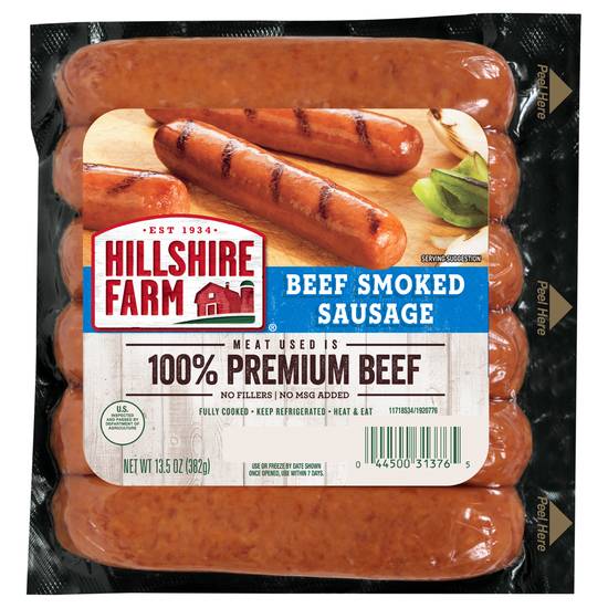 Hillshire Farm Beef Smoked Sausage