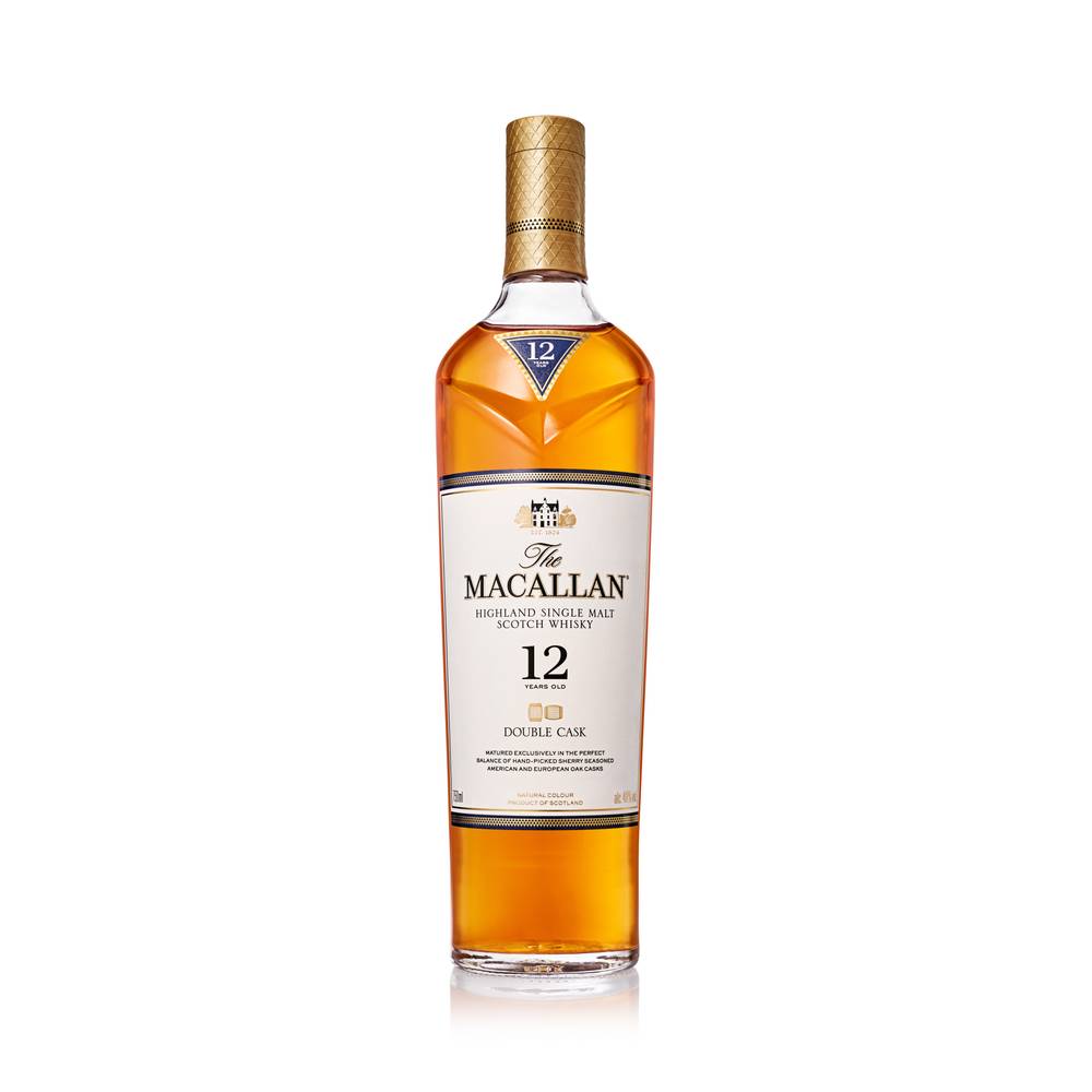 The Macallan Double Cask 12 Year Old Single Malt Scotch Whisky (750 ml)