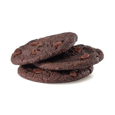 3x Double Chocolate Cookies- (Ve)