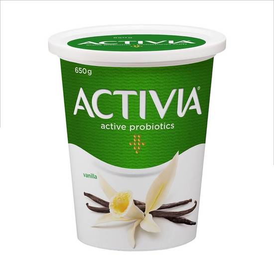 Activia Probiotic Yogurt Vanilla (650 g)