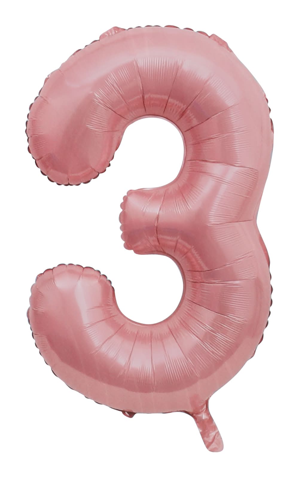 INFLATED Foil Number Balloon 34in 3