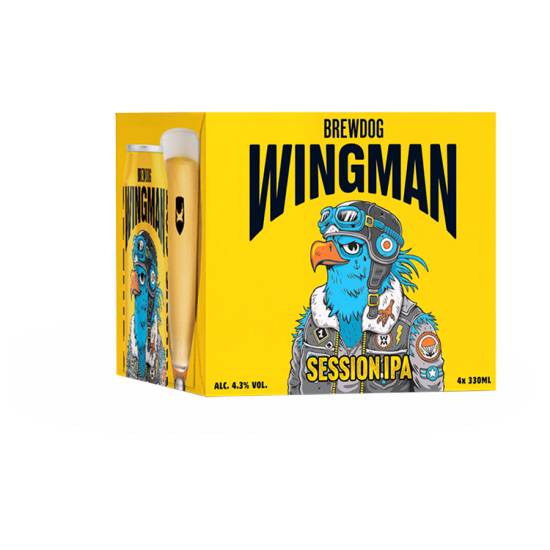 BrewDog Wingman Session Ipa Beer (4 x 330ml)