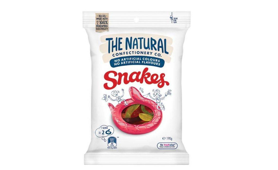 The Natural Confectionery Company Snakes 190g