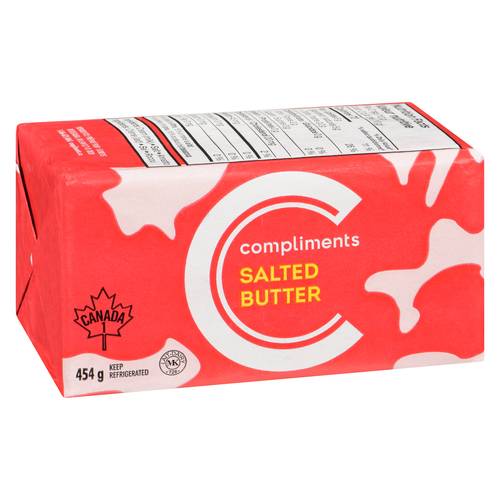 Compliments Butter Salted 454 g