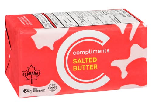 Compliments Salted Butter (454 g)