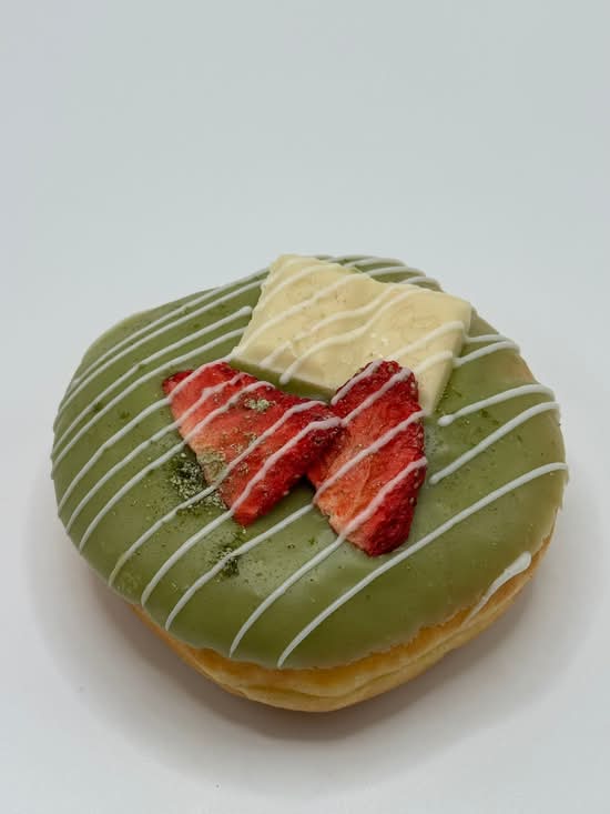 Macha Deluxe Donut