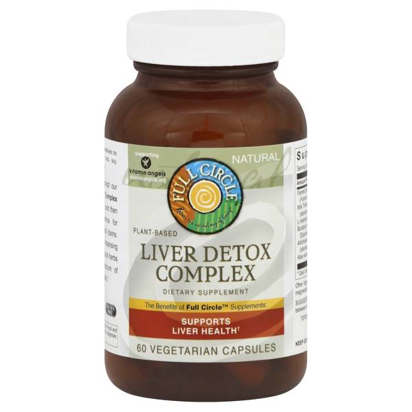 Full Circle, Liver Detox Complex, Vegetarian Capsule