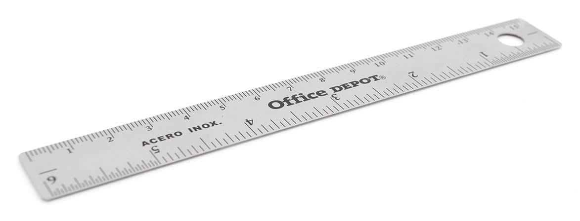Office Depot · Regla de acero (80 g)