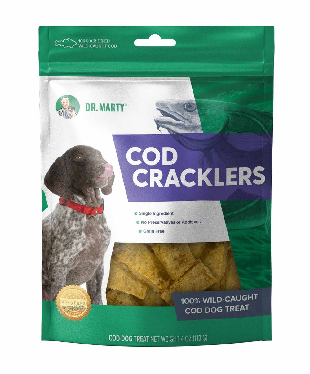 Dr Marty Cod Cracklers Dog Treat