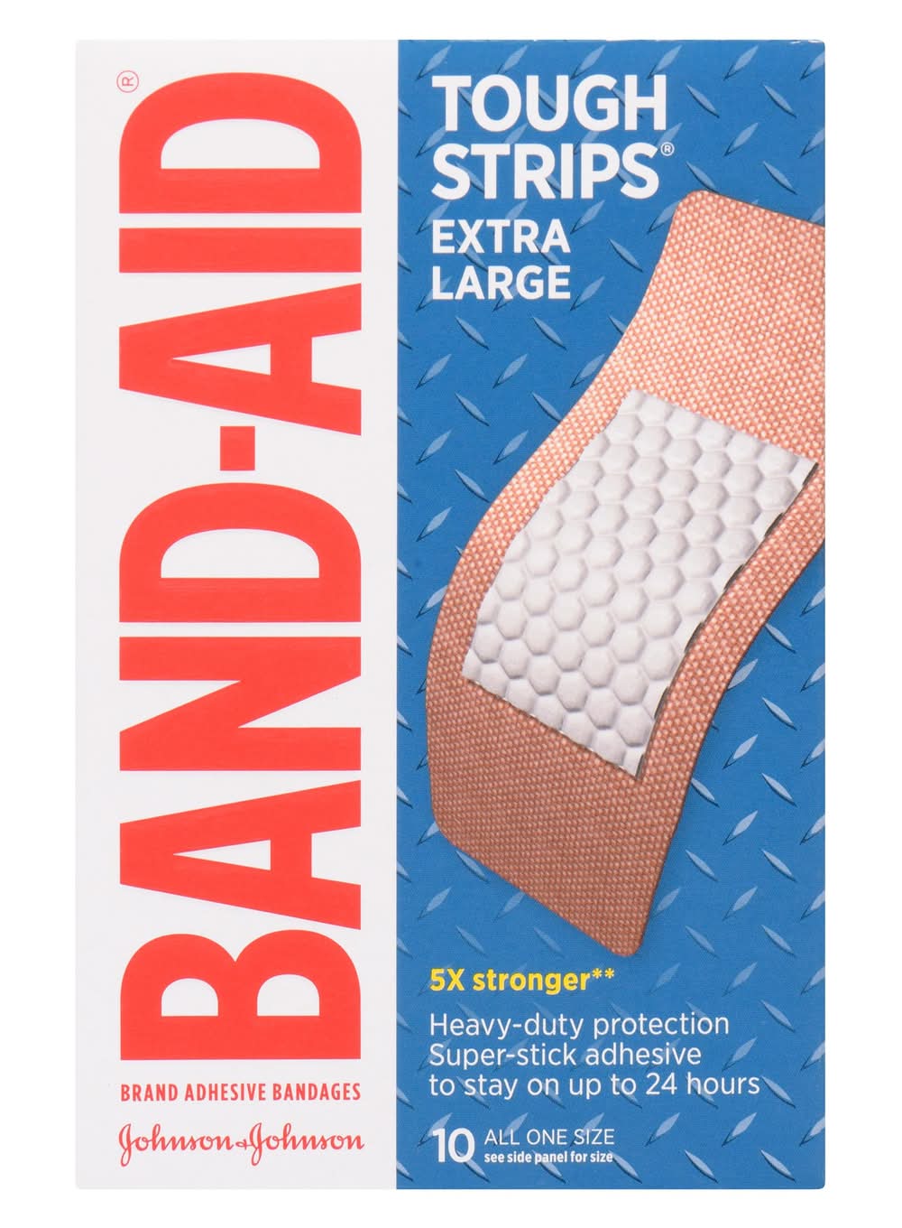 Band-Aid Brand Tough-Strips Adhesive Bandages (10 g)
