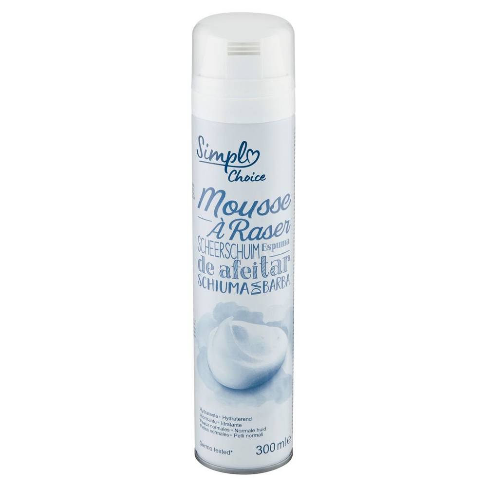 Simpl Choice Mousse à Raser 300 ml