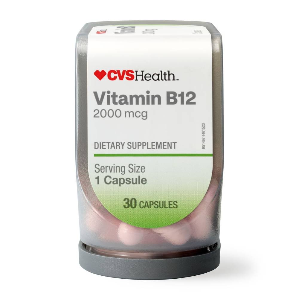 Cvs Health Quickserve Vitamin B12 Vitamin Cartridge Capsules