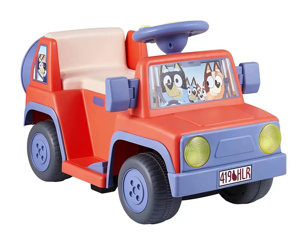 Bluey Carrito Montable con Batería de 6V