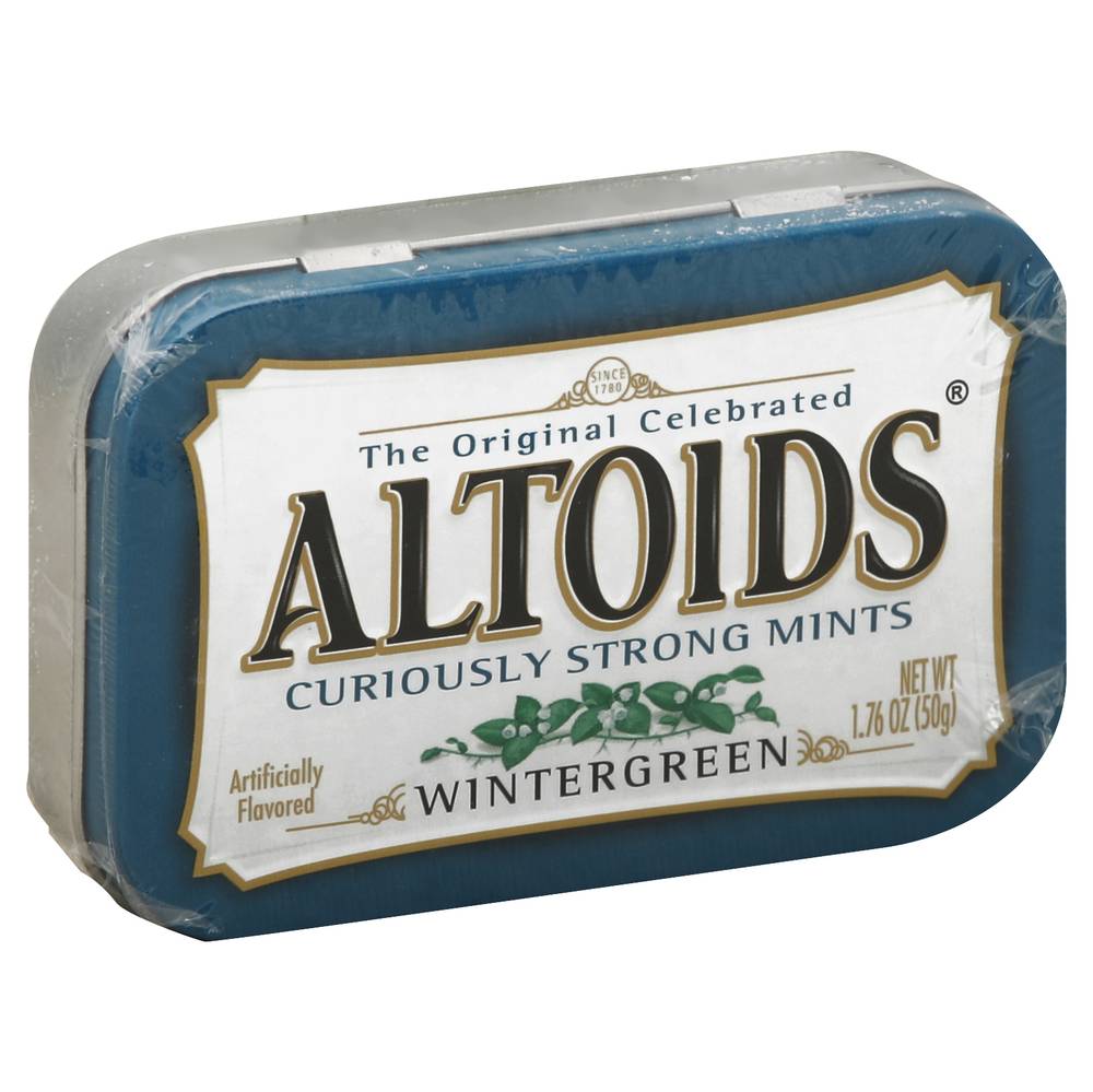 Altoids Wintergreen Curiously Strong Mints