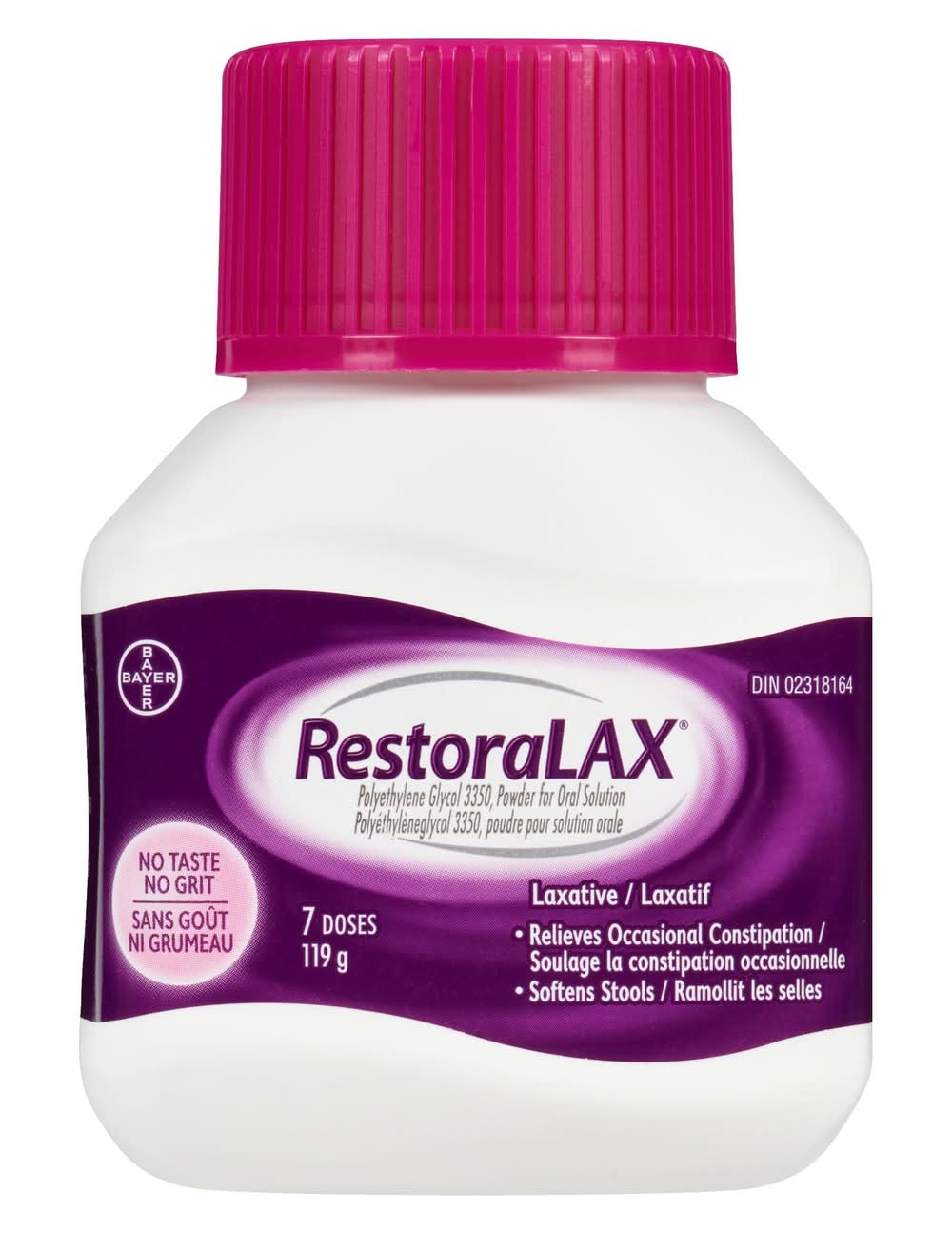 Restoralax Polyethylene Glycol 3350 Powder (119 g)