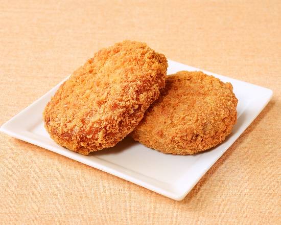 牛肉コロッケ1個×牛肉メンチ1個