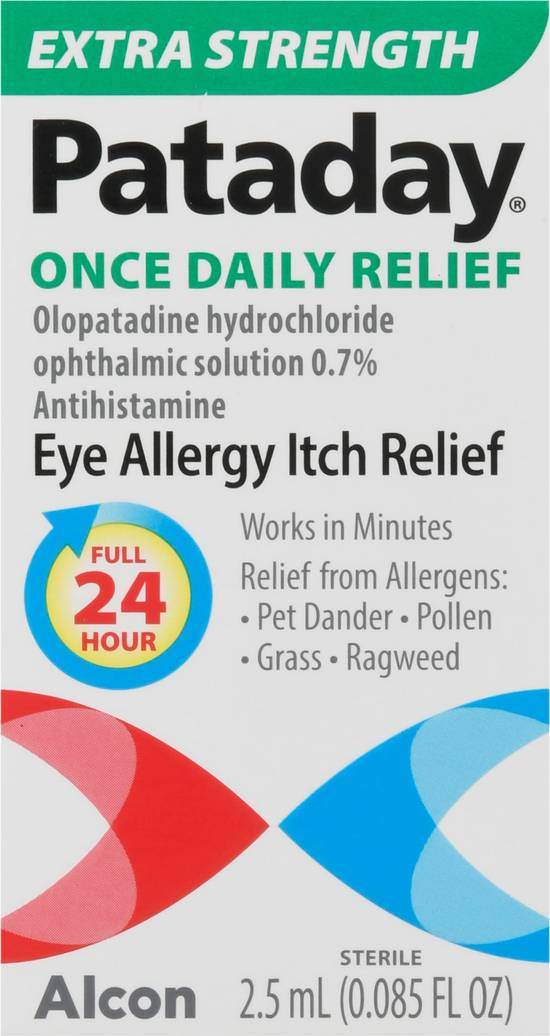Pataday Extra Strength Eye Allergy Itch Daily Relief