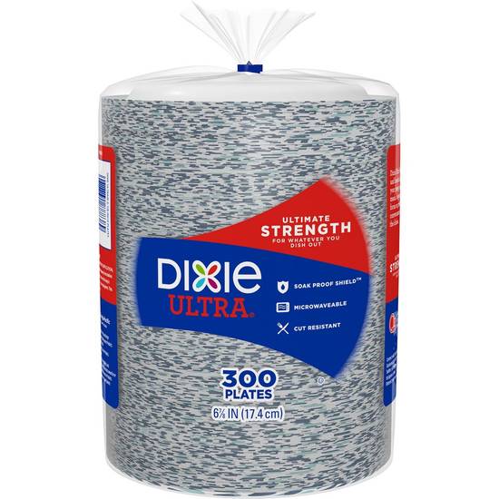 Dixie 6" Ultra Strength Paper Plates (300 plates)