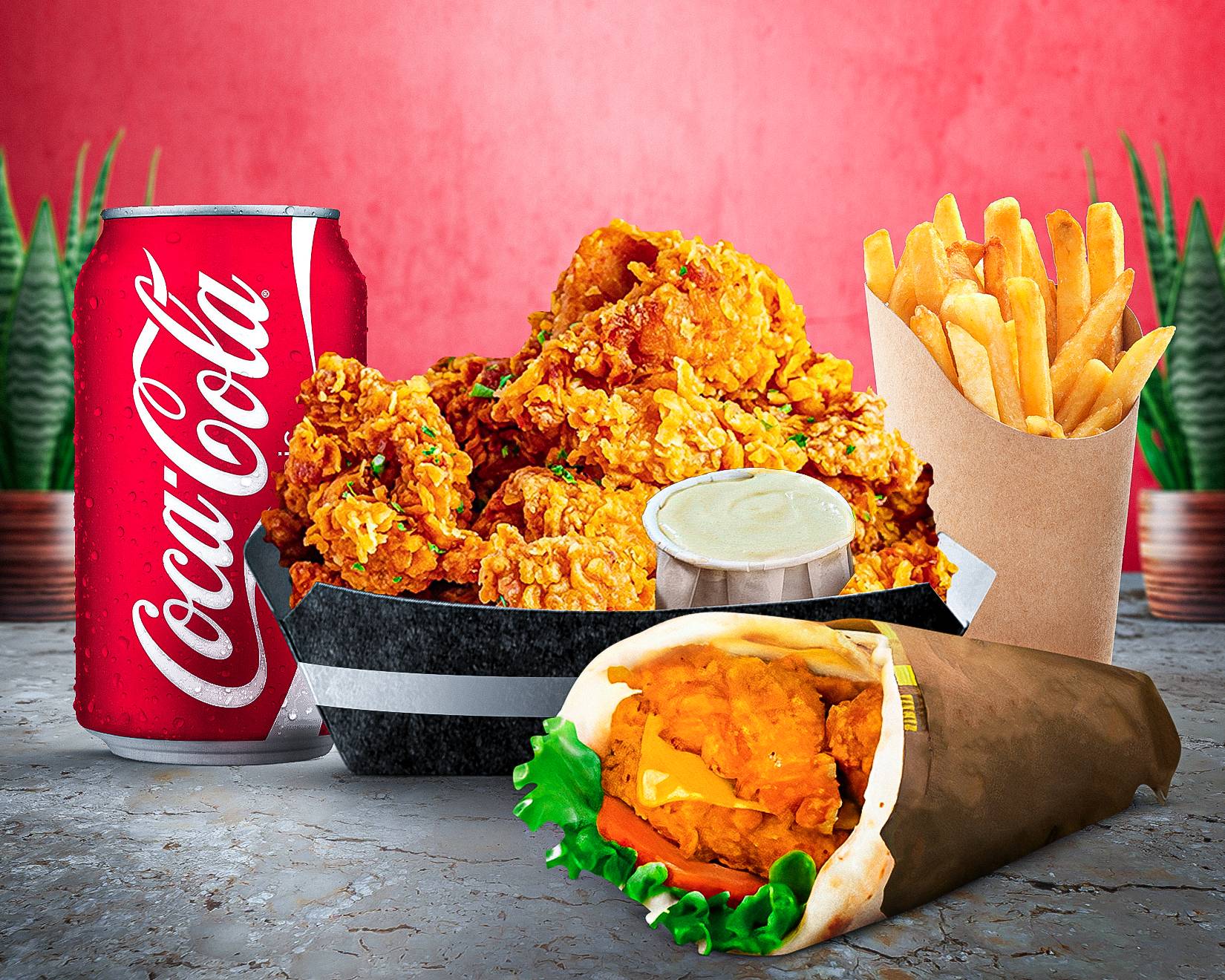 La Vraie Deal ! ( offre limitée ) 🌯🍗