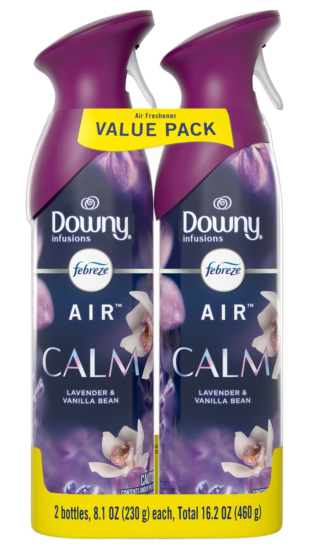 Febreze Air Downy Infusions Calm Air Freshener, Lavender & Vanilla Bean (2 x 8.1 oz)