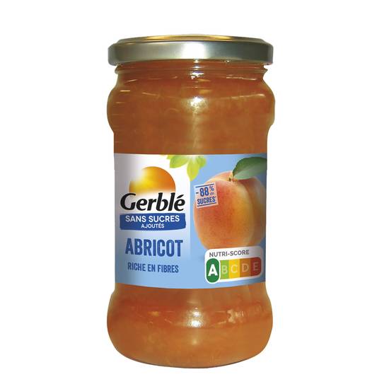 Gerblé - Confiture abricot sans sucres ajoutés