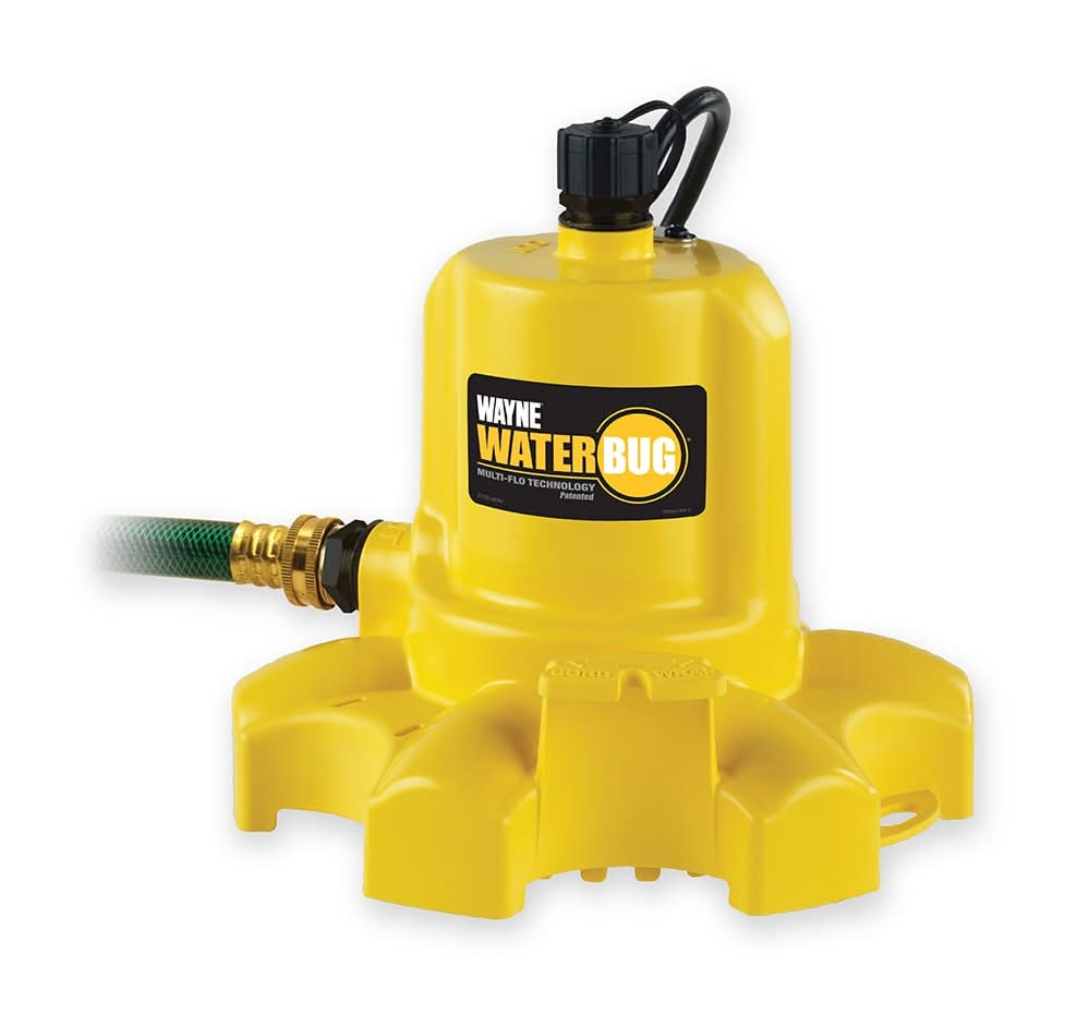 WAYNE 1/6-HP 120 -Volt 23-GPM Thermoplastic Submersible Utility Pump