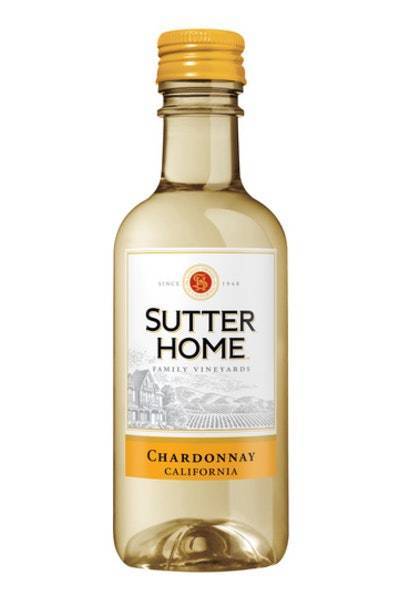 Sutter Home Chardonnay White Wine (4 ct, 187 ml)
