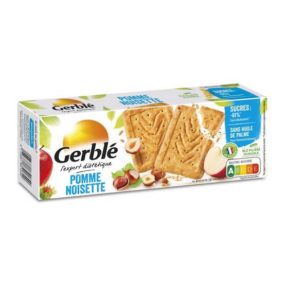 Biscuits pomme noisette Gerble 230 g