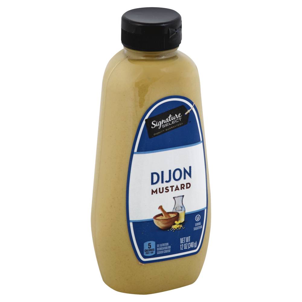 Signature Select Dijon Mustard (12 oz)