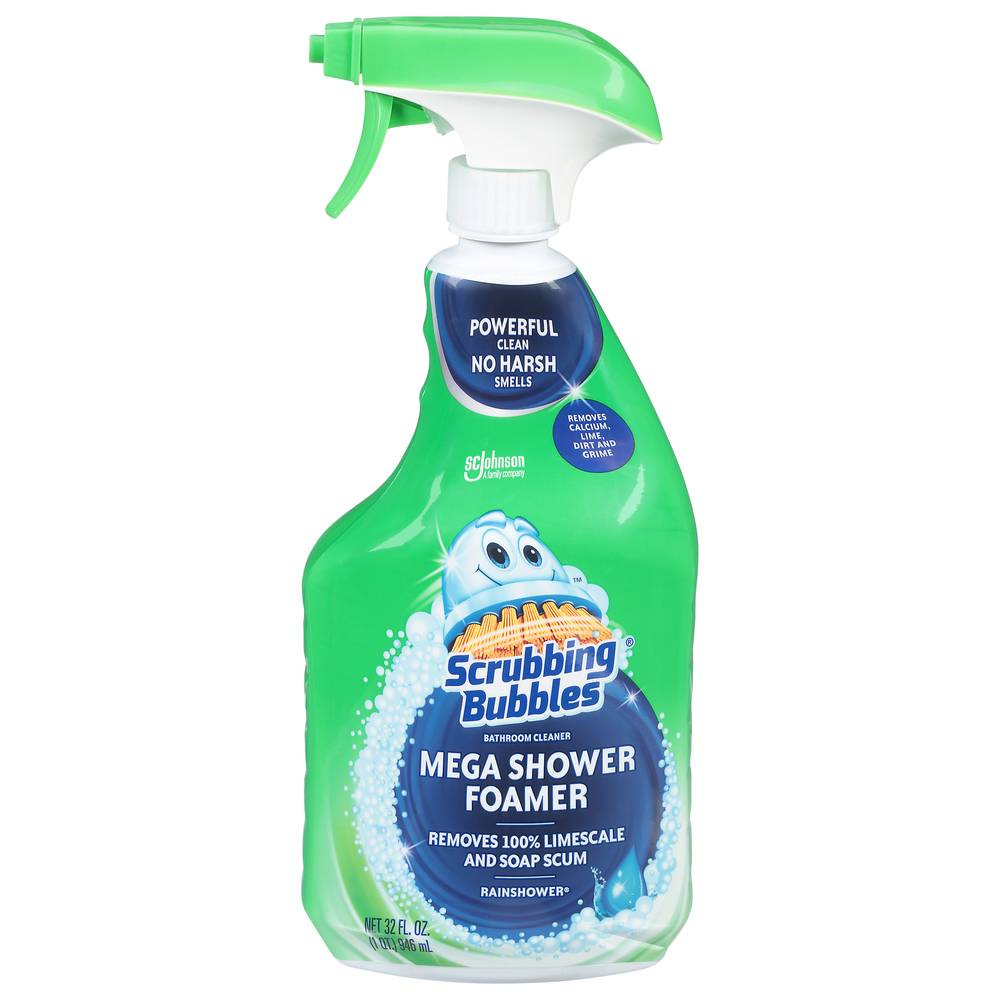 Scrubbing Bubbles Mega Shower Foamer Spray Rainshower