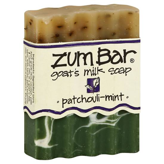 Zum Bar Patchouli Mint Goat's Milk Soap (3 oz)