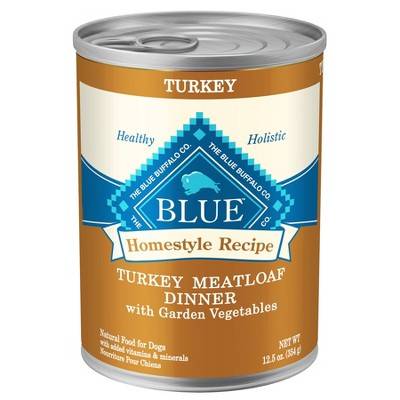 Blue Buffalo Homestyle Recipe Natural Adult Wet Dog Food with Turkey Meatloaf - 12.5oz