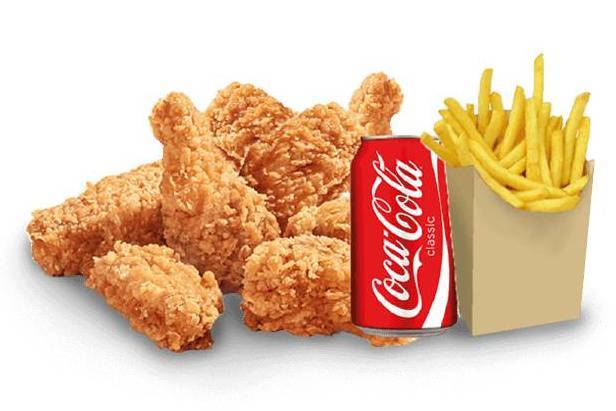 Menu Wings