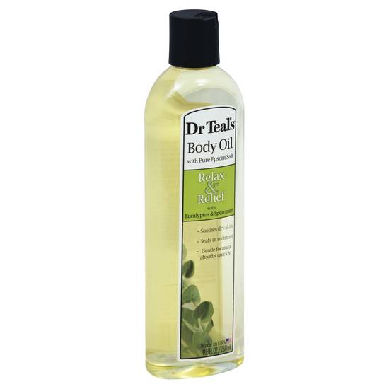 Dr Teal's Relax & Relief With Eucalyptus & Spearmint Body Oil (8.8 fl oz)