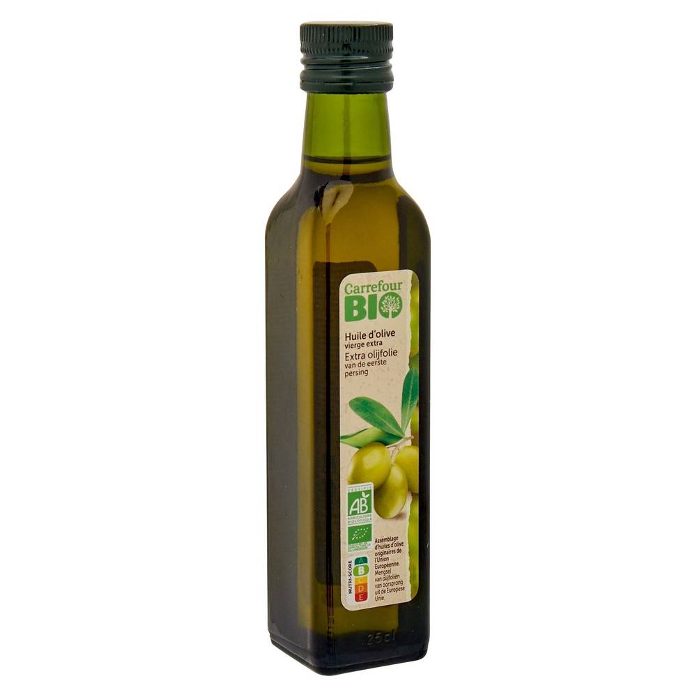 Carrefour - Huile d'olive vierge extra bio (250ml)