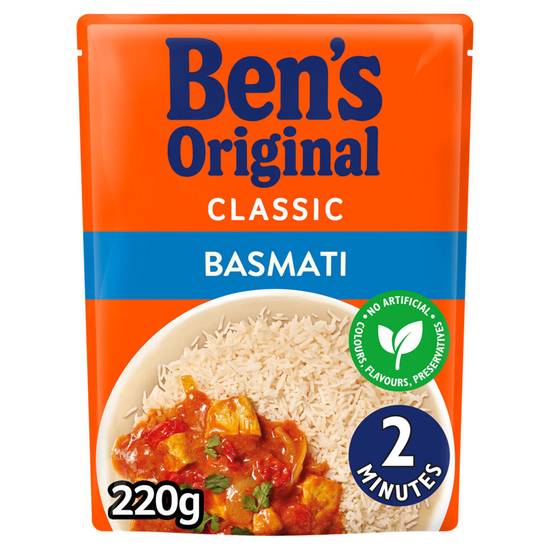 Ben's Original Classic Basmati 220g