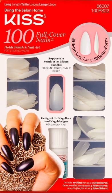 KISS Long Stiletto Nails (70 g)