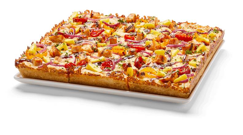 PizzCarrée ananas exclusive / Pineapple Express Squarefooter™ Pizza